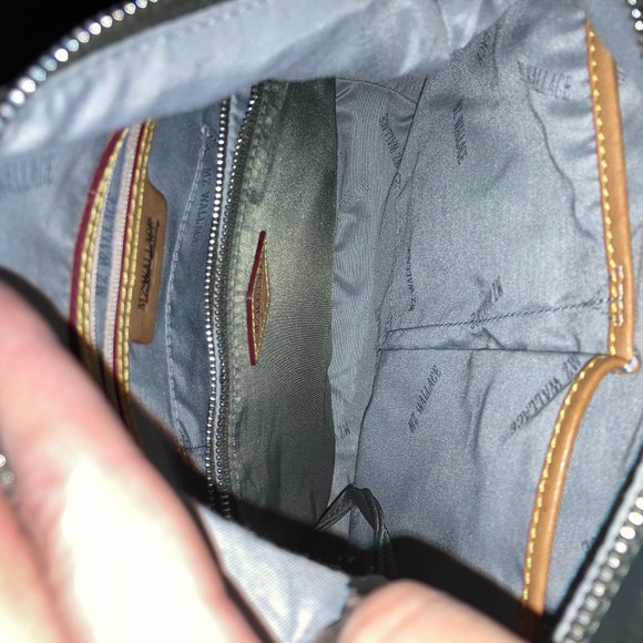 MZ WALLACE Green Nylon Leather trimmed shoulder bag - Picture 7 of 8